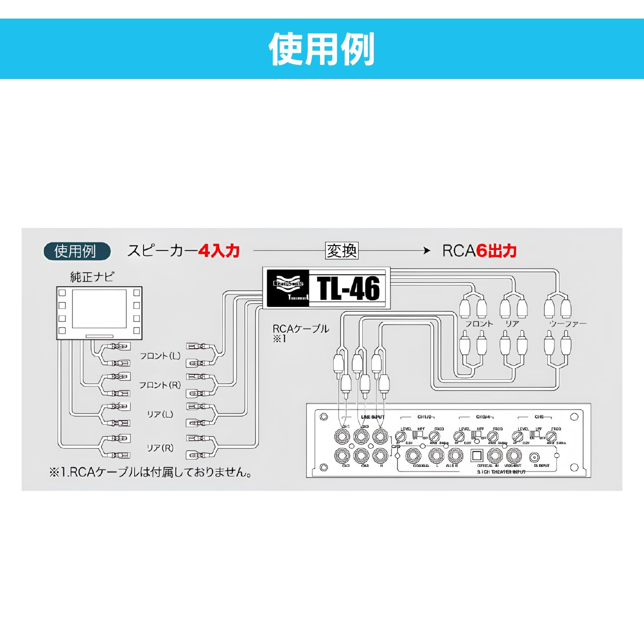 Amazon | ビートソニック トランスデューサーラインケーブル TL